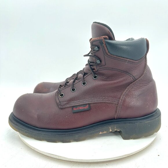 Red Wing SuperSole 2.0 Men Size 10.5D 2406 Brown Leather 6" Safety Work Boot - Picture 1 of 11